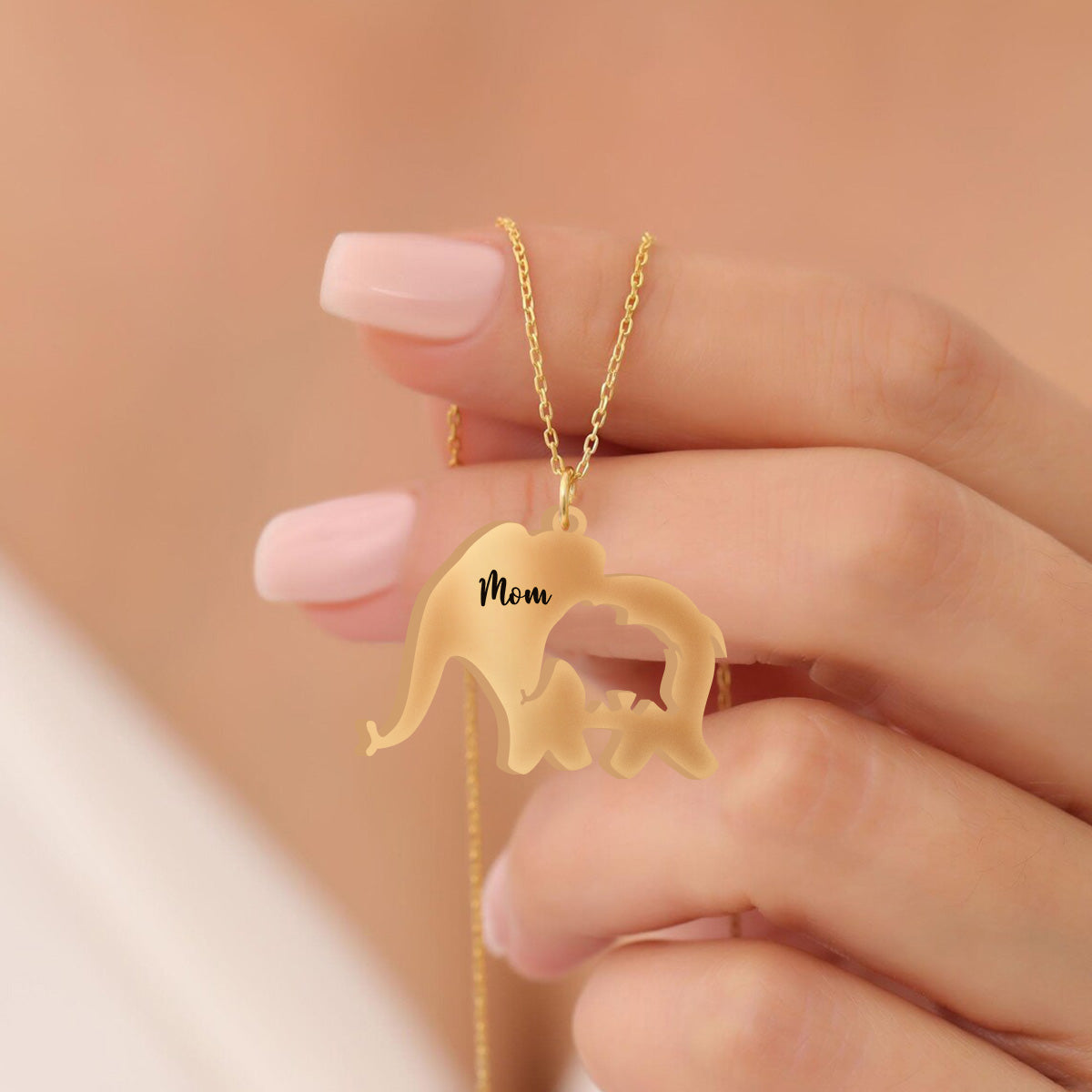 Happy Mother's Day - Personalized Mother Matching Pendant Necklace