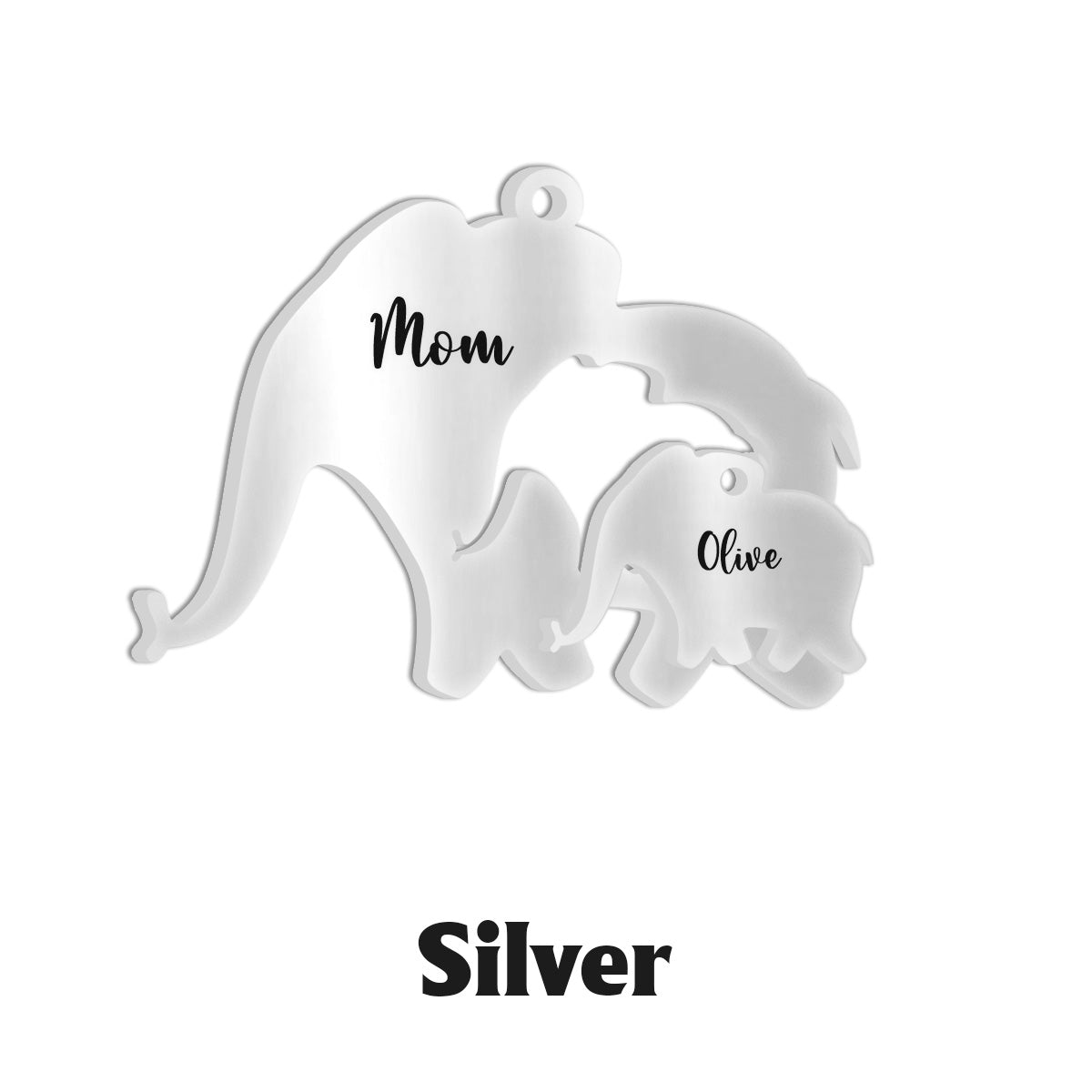 Happy Mother's Day - Personalized Mother Matching Pendant Necklace