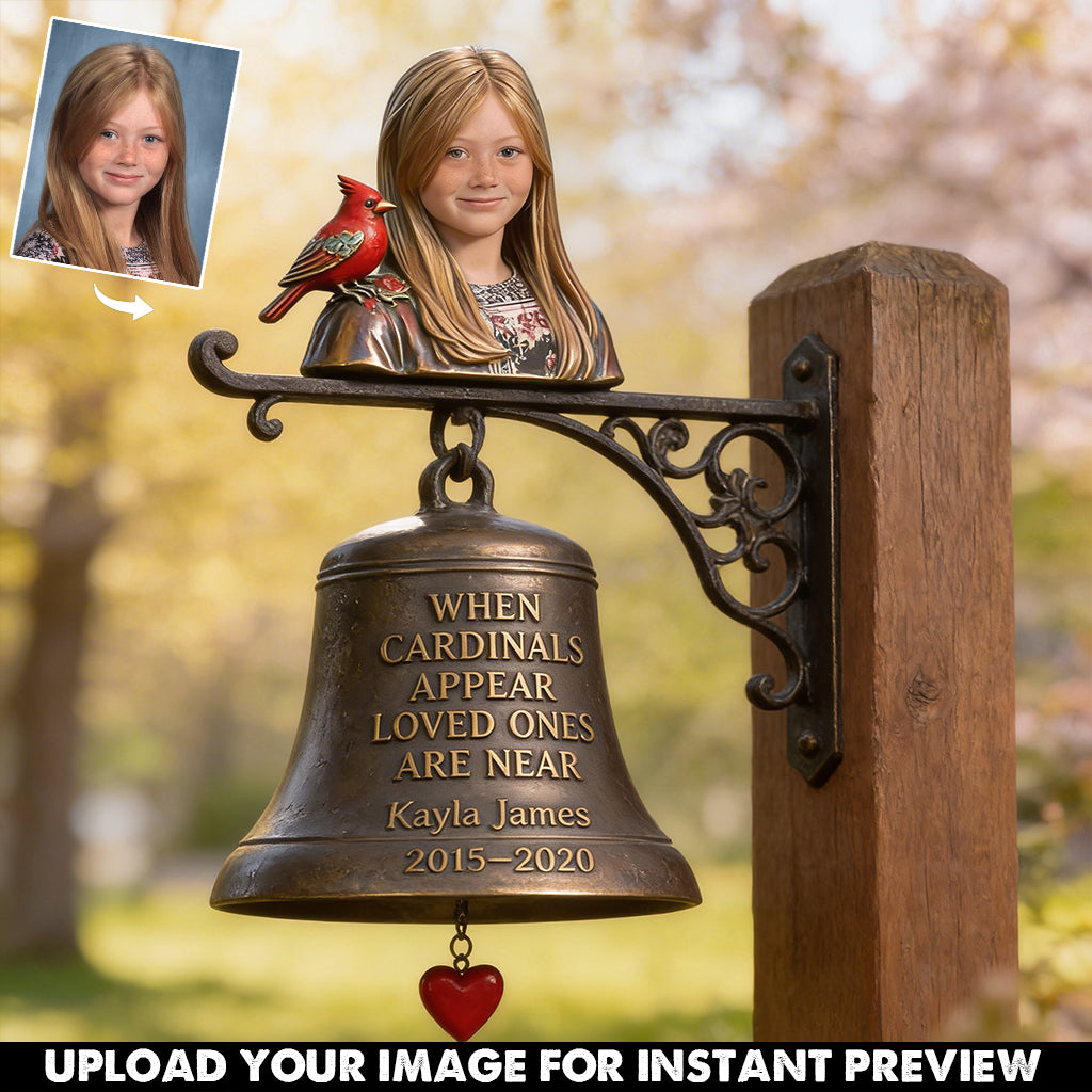 Loved Ones Are Near - Personalized Memorial Wooden Wall Mount Sign