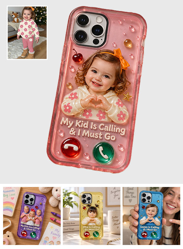 My Kids Are Calling And I Must Go - Personalized Mother Full Print Phone Case