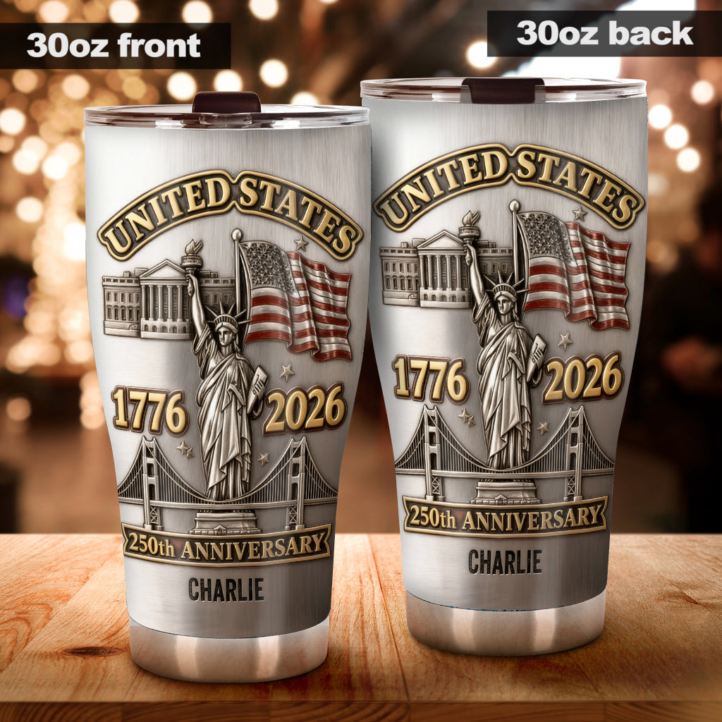 250th Anniversary - Personalized Patriot Tumbler