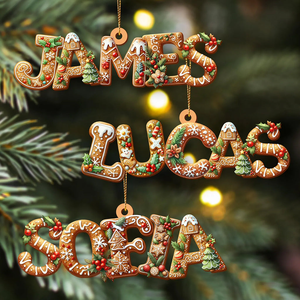 Merry Grinchmas - Personalized Family Premium 3D Ornament