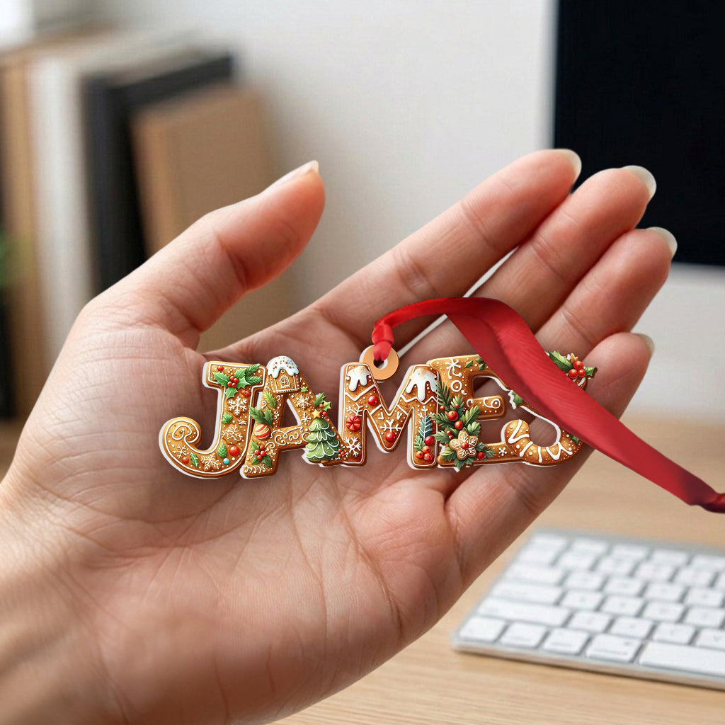 Merry Grinchmas - Personalized Family Premium 3D Ornament