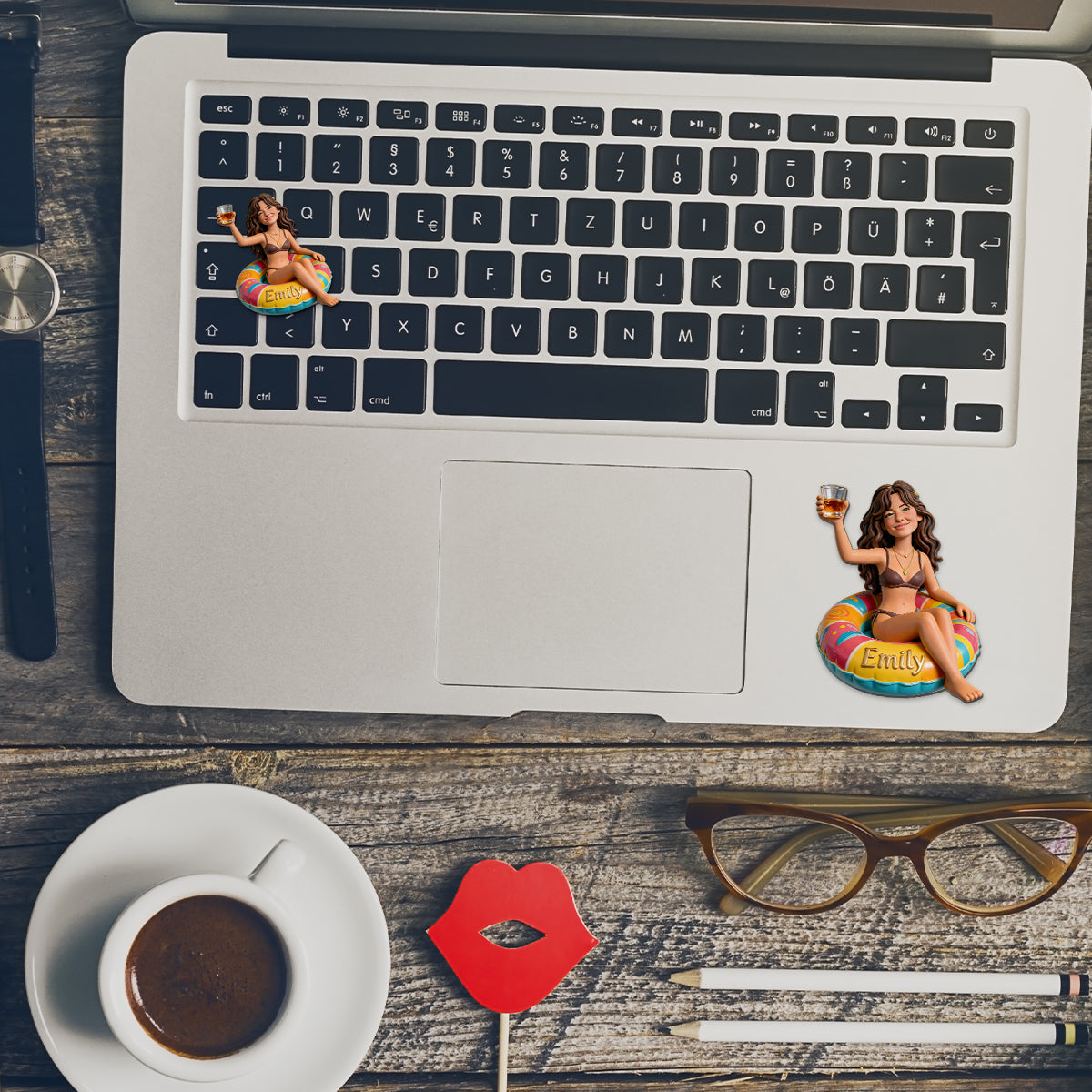 Liebe beim Cruisen - Personalisierter Cruising Magnet