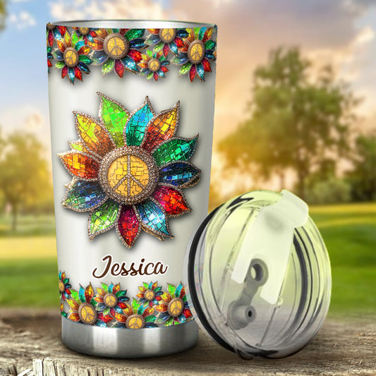 Hippie Soul - Personalized Hippie Tumbler
