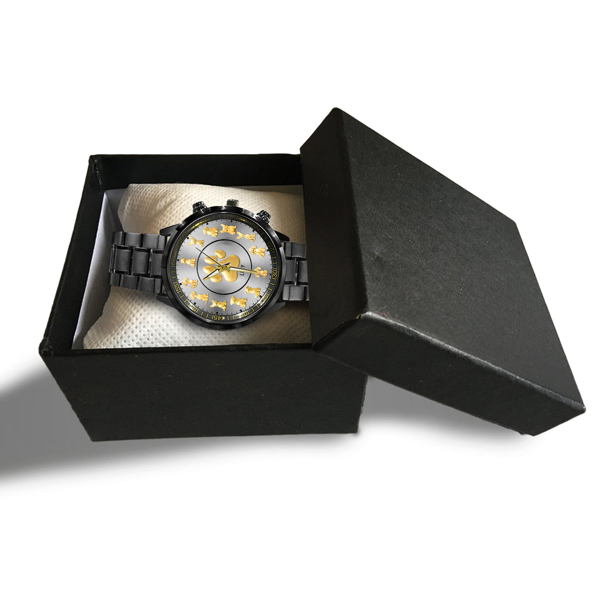 Montre-bracelet personnalisée pour chien « J’aime mes chiens »