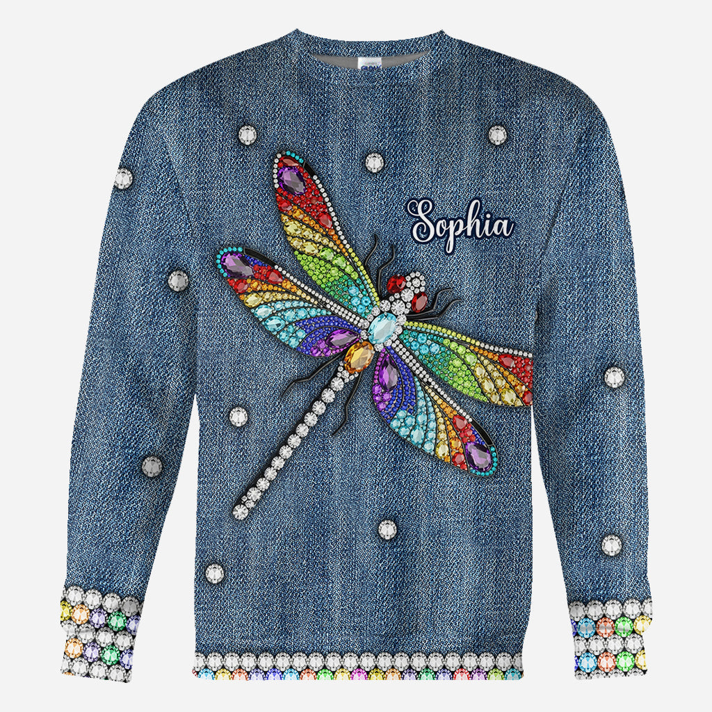 Magnifique libellule - T-shirt personnalisé à motif libellule