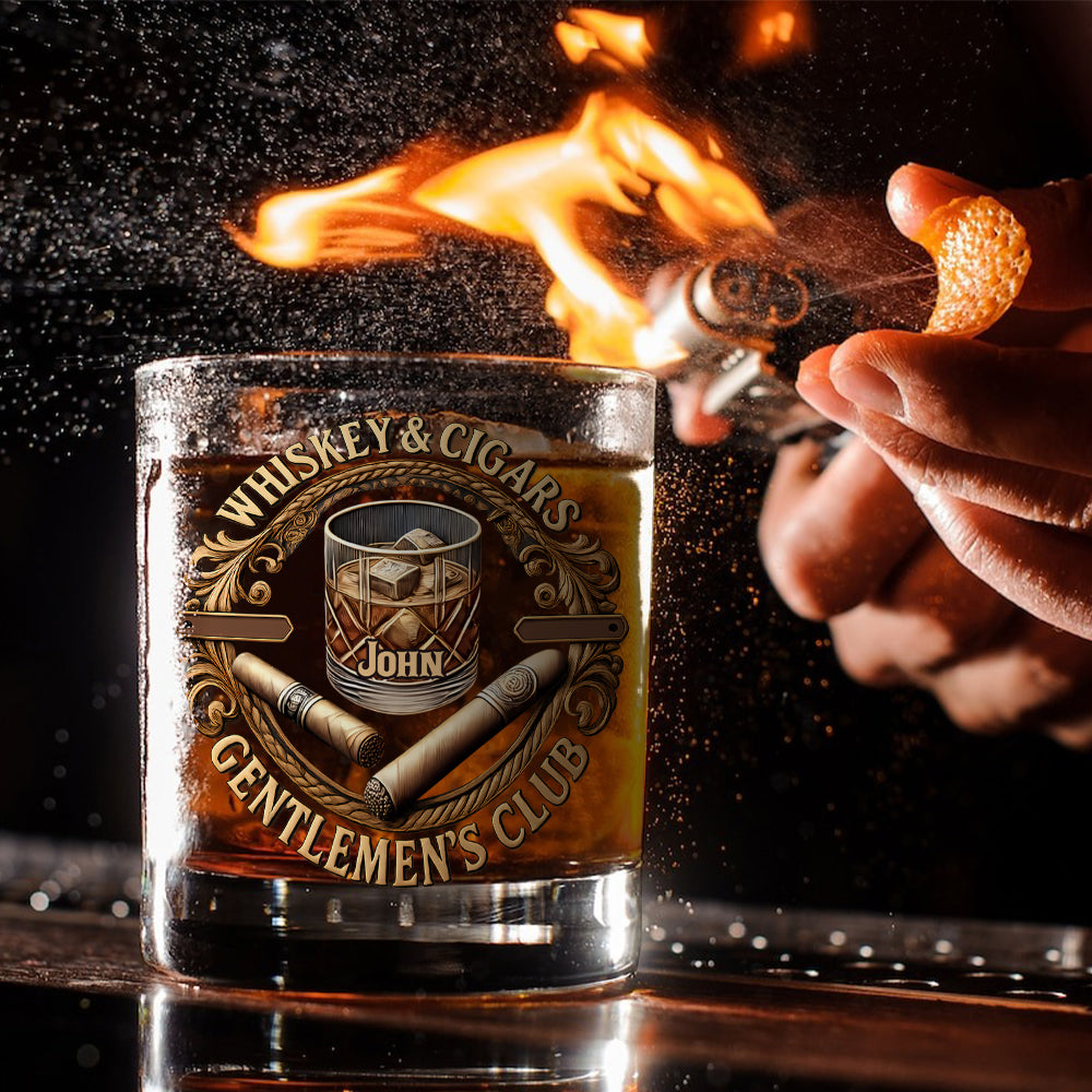 Gentleman Club - Verre à whisky personnalisé