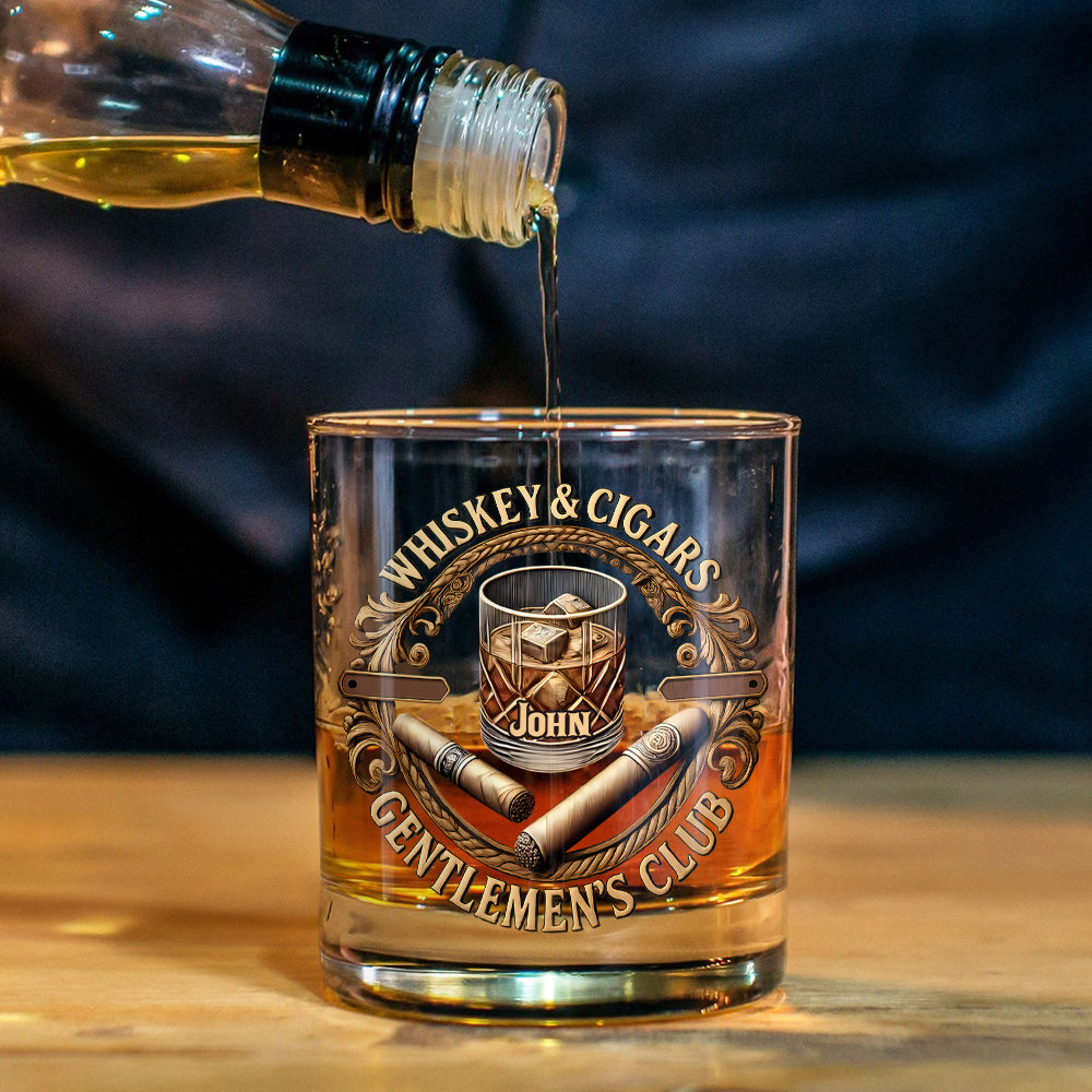 Gentleman Club - Verre à whisky personnalisé