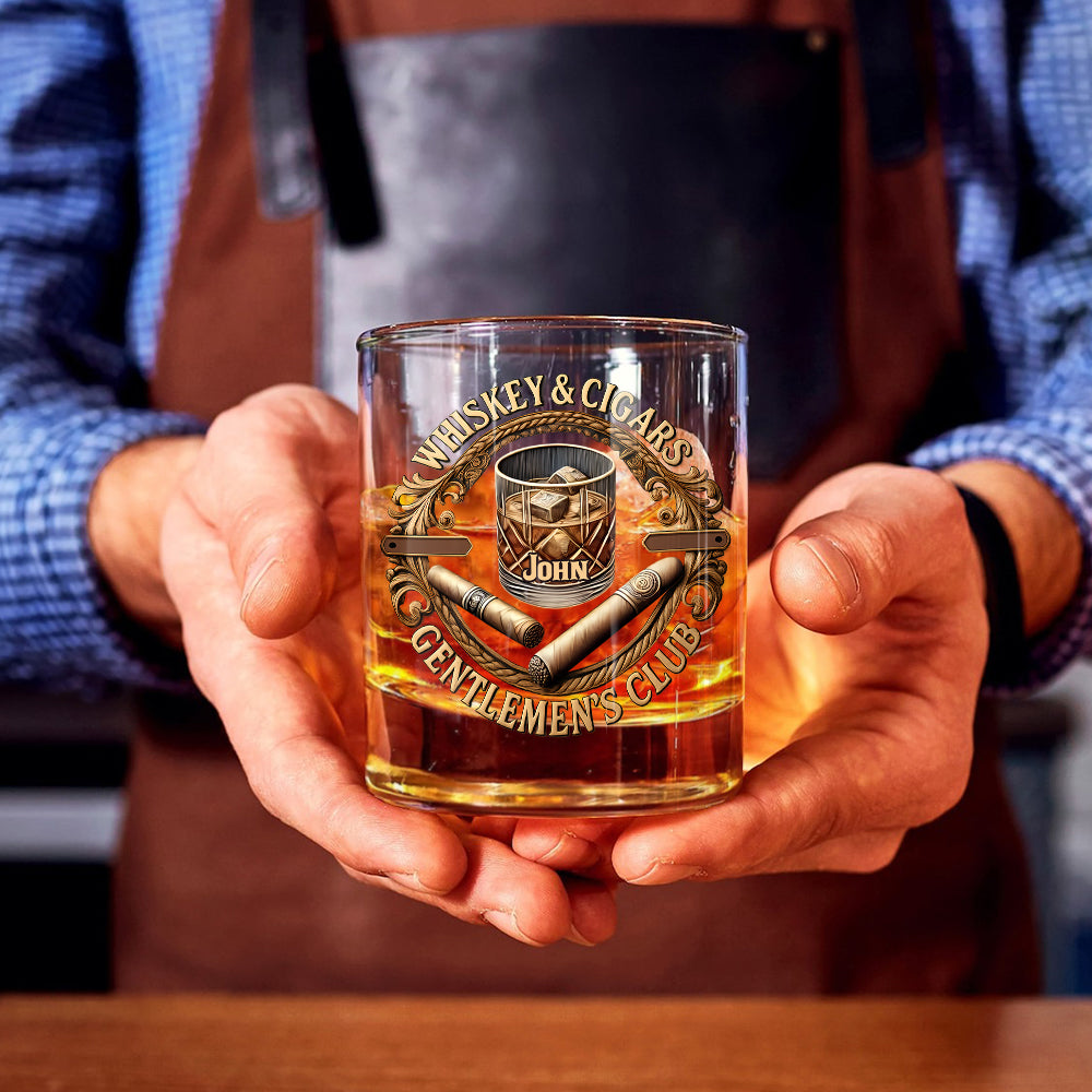 Gentleman Club - Verre à whisky personnalisé