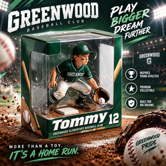 Any Sport, Any Photo - Personalized Baseball Acrylic Display Box