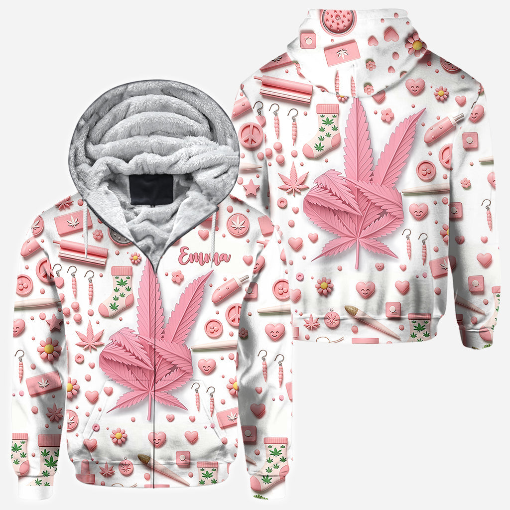 Irgendwo ist es 4:20 Uhr – personalisiertes „Weed All Over“-Shirt
