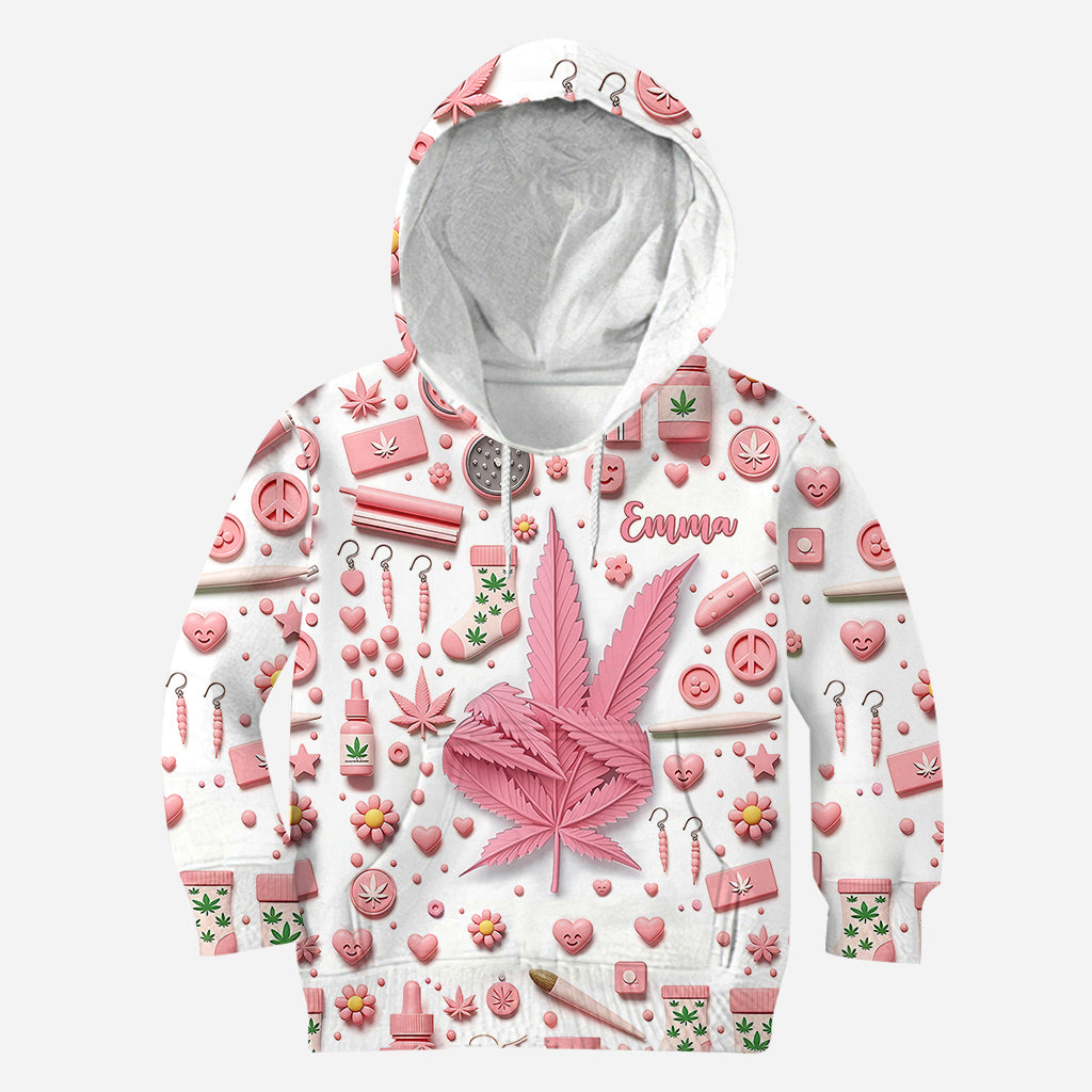 Irgendwo ist es 4:20 Uhr – personalisiertes „Weed All Over“-Shirt