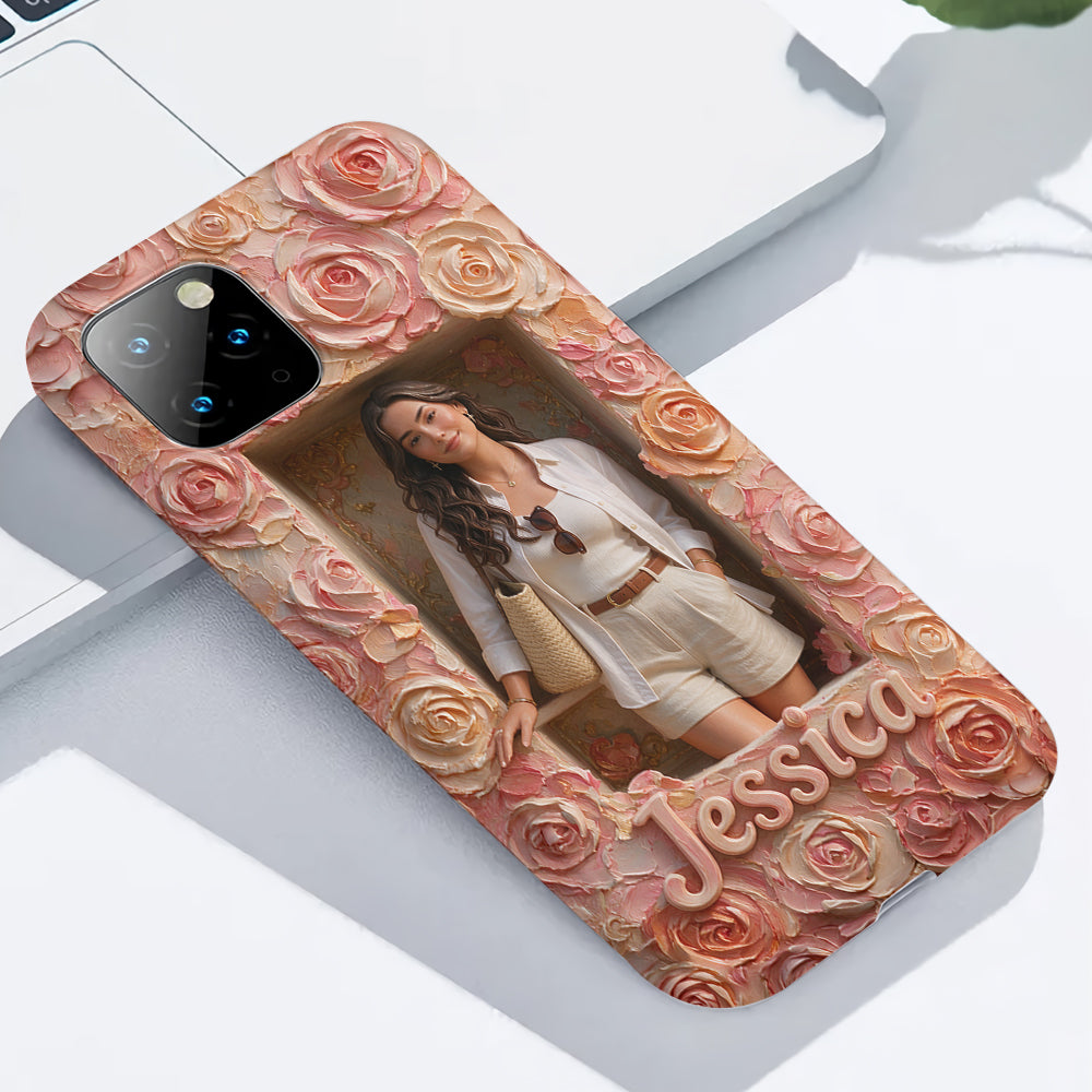 Beautiful Flowers - Personalized Birth Month Flower Full Print Phone Case
