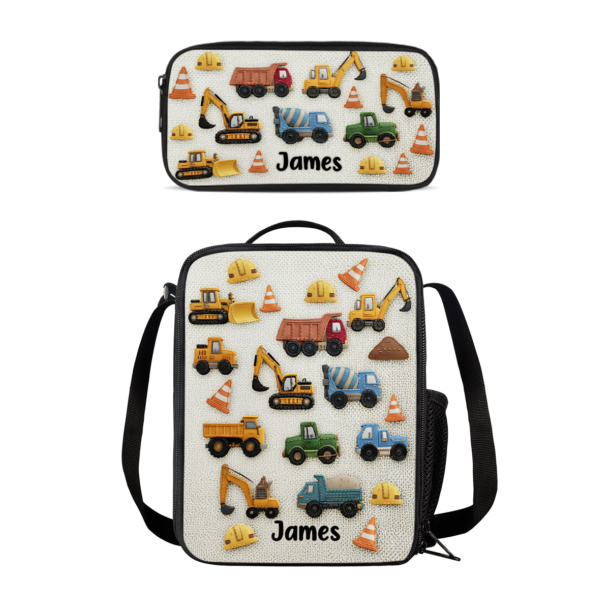 Einzigartige Geschenke für Kinder – Personalisiertes Kinderrucksack-, Lunchtaschen- und Federmäppchen-Set