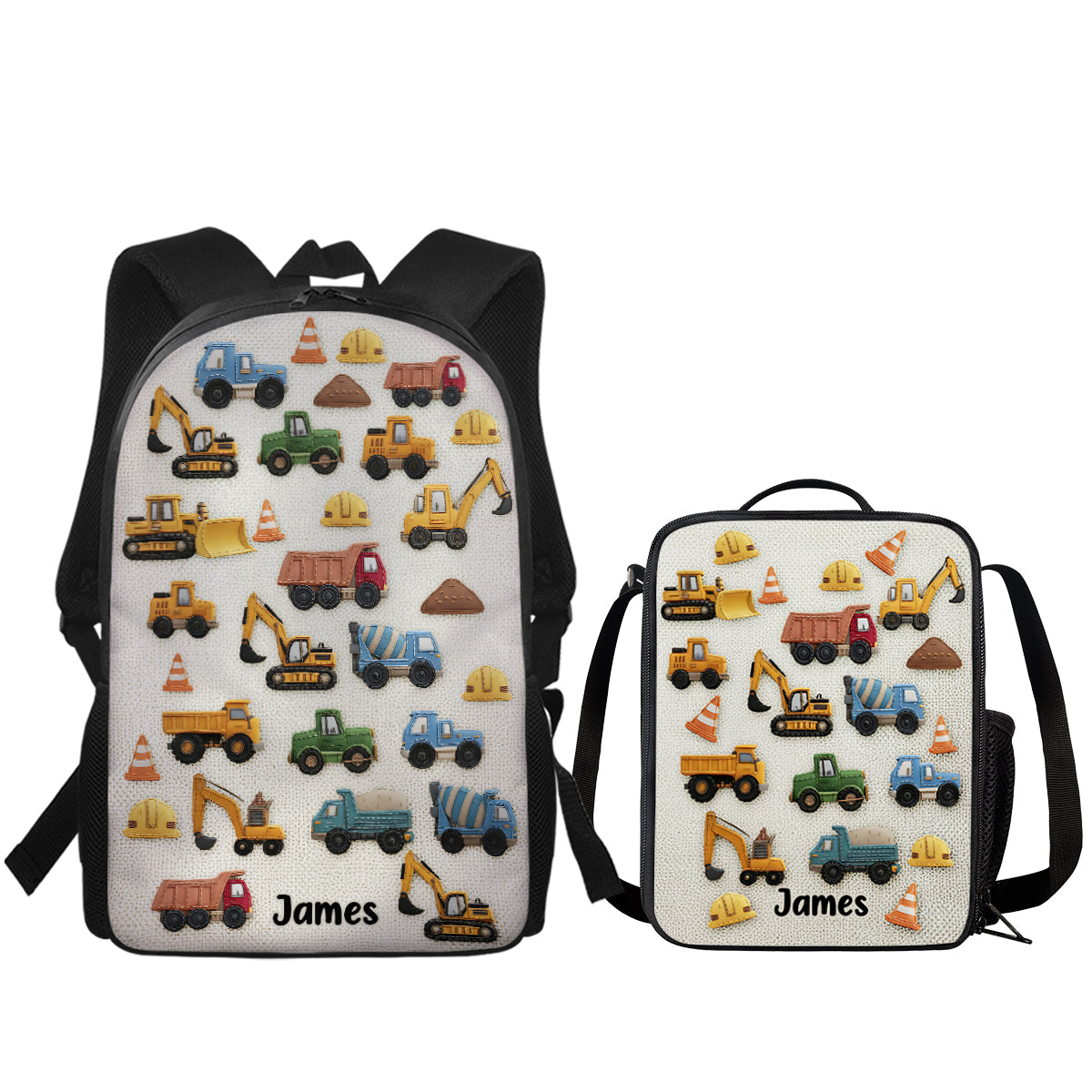 Einzigartige Geschenke für Kinder – Personalisiertes Kinderrucksack-, Lunchtaschen- und Federmäppchen-Set