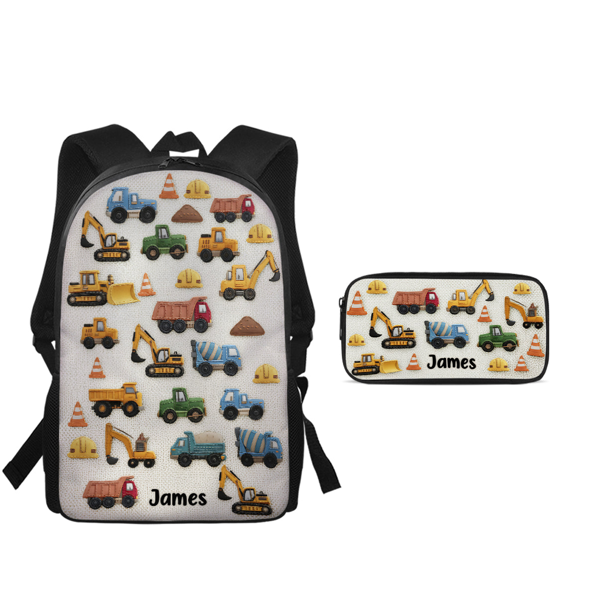 Einzigartige Geschenke für Kinder – Personalisiertes Kinderrucksack-, Lunchtaschen- und Federmäppchen-Set