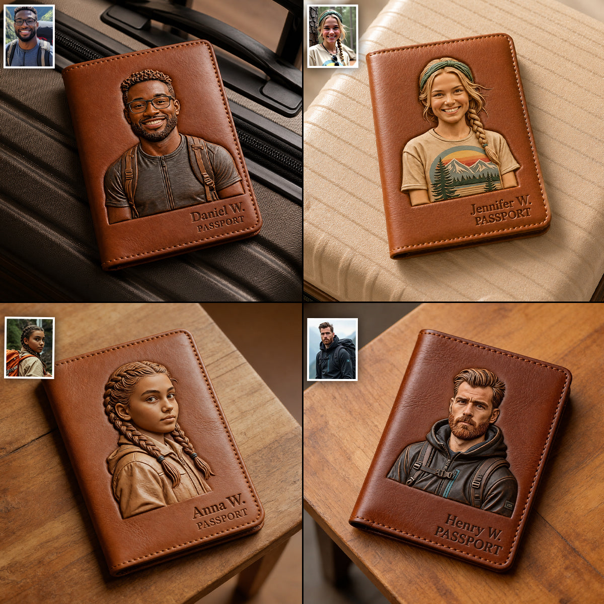Ready To Go - Personalized Travelling Passport Holder