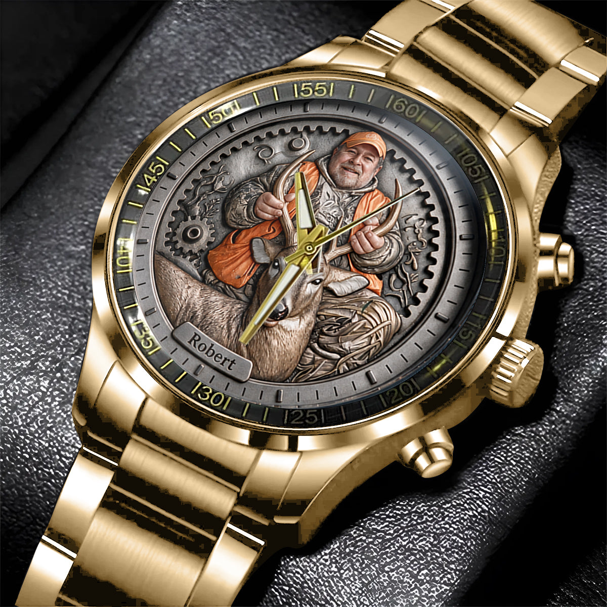 Any Photo - Personalized Hunting Hand Watch