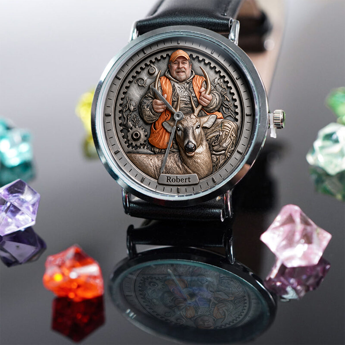Any Photo - Personalized Hunting Hand Watch