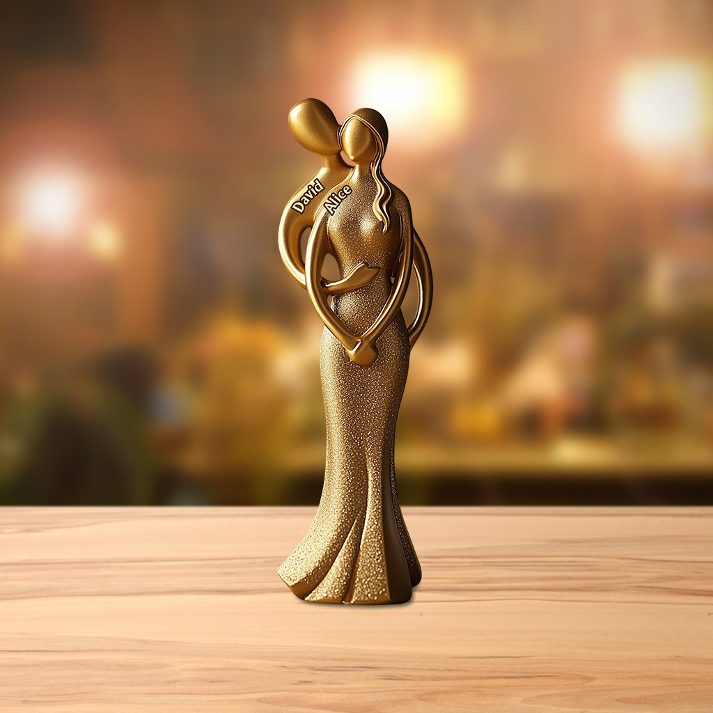 Together Is Our Favorite Place To Be - Personalized Couple Custom Shaped Acrylic Plaque