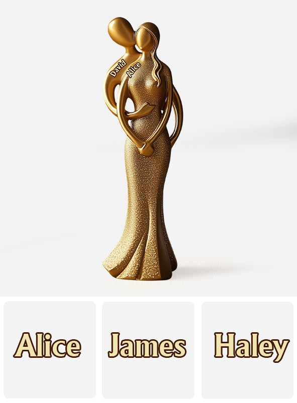 Together Is Our Favorite Place To Be - Personalized Couple Custom Shaped Acrylic Plaque