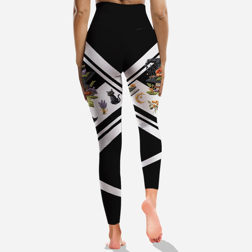 Witch Hat - Personalized Witch Hoodie and Leggings