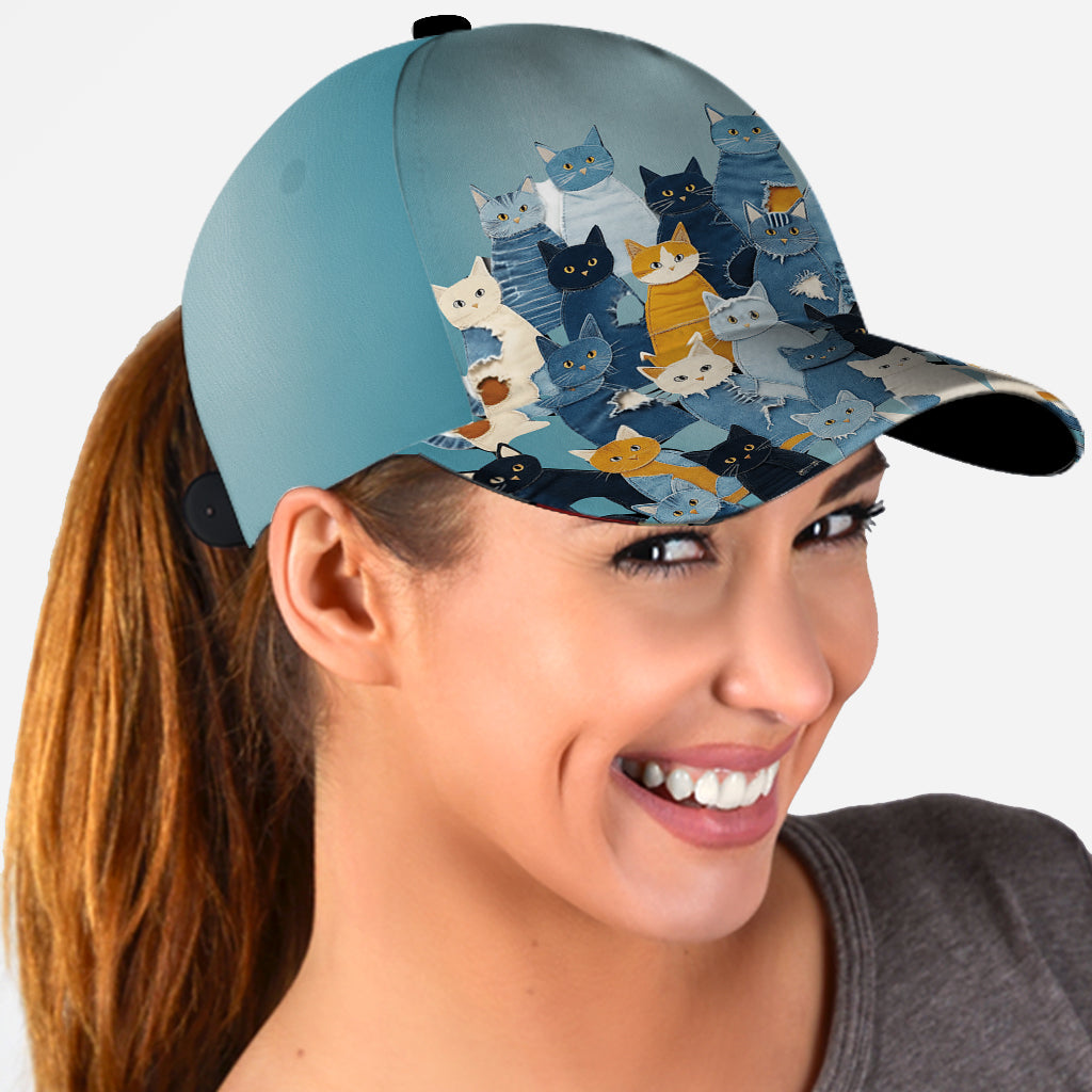 Casquette classique personnalisée pour les amoureux des chats