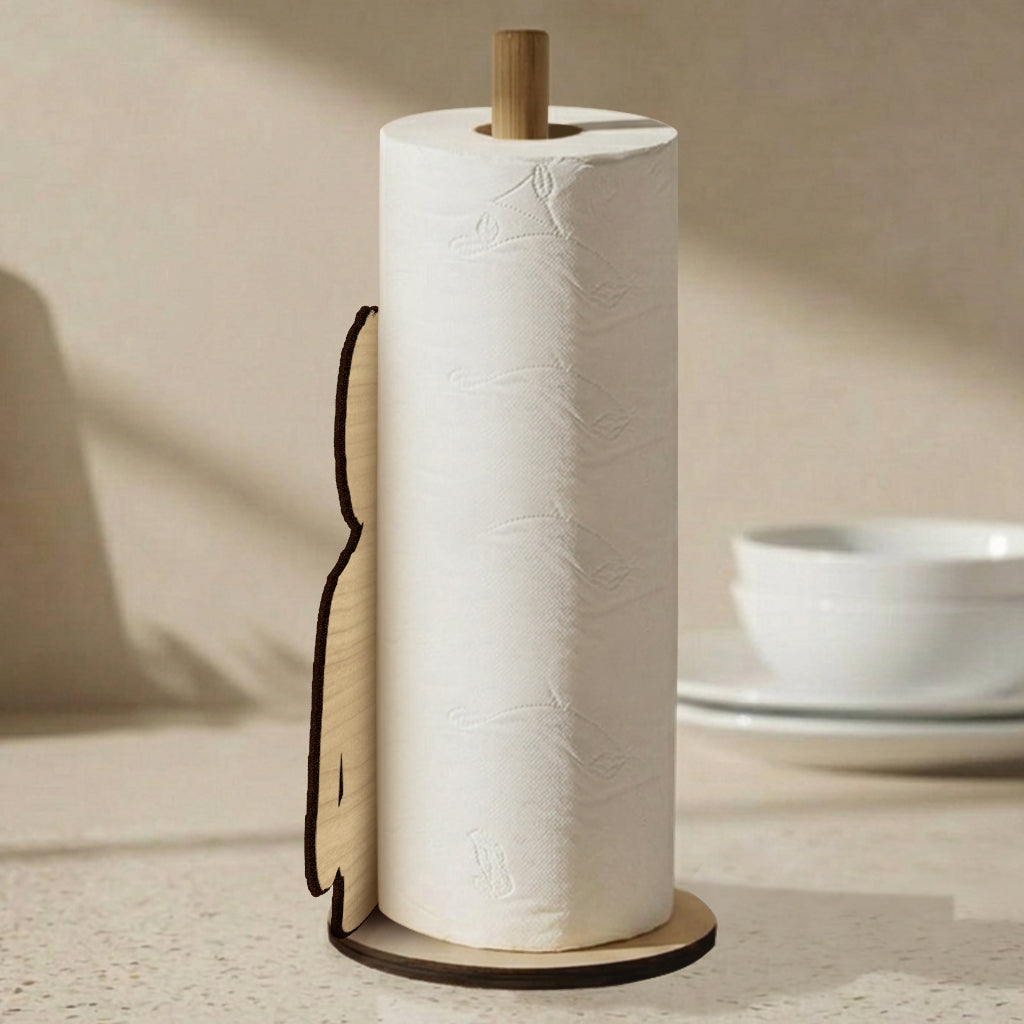 Kaffee wird sich nicht selbst brühen - Personalisierter Küchenpapierhalter