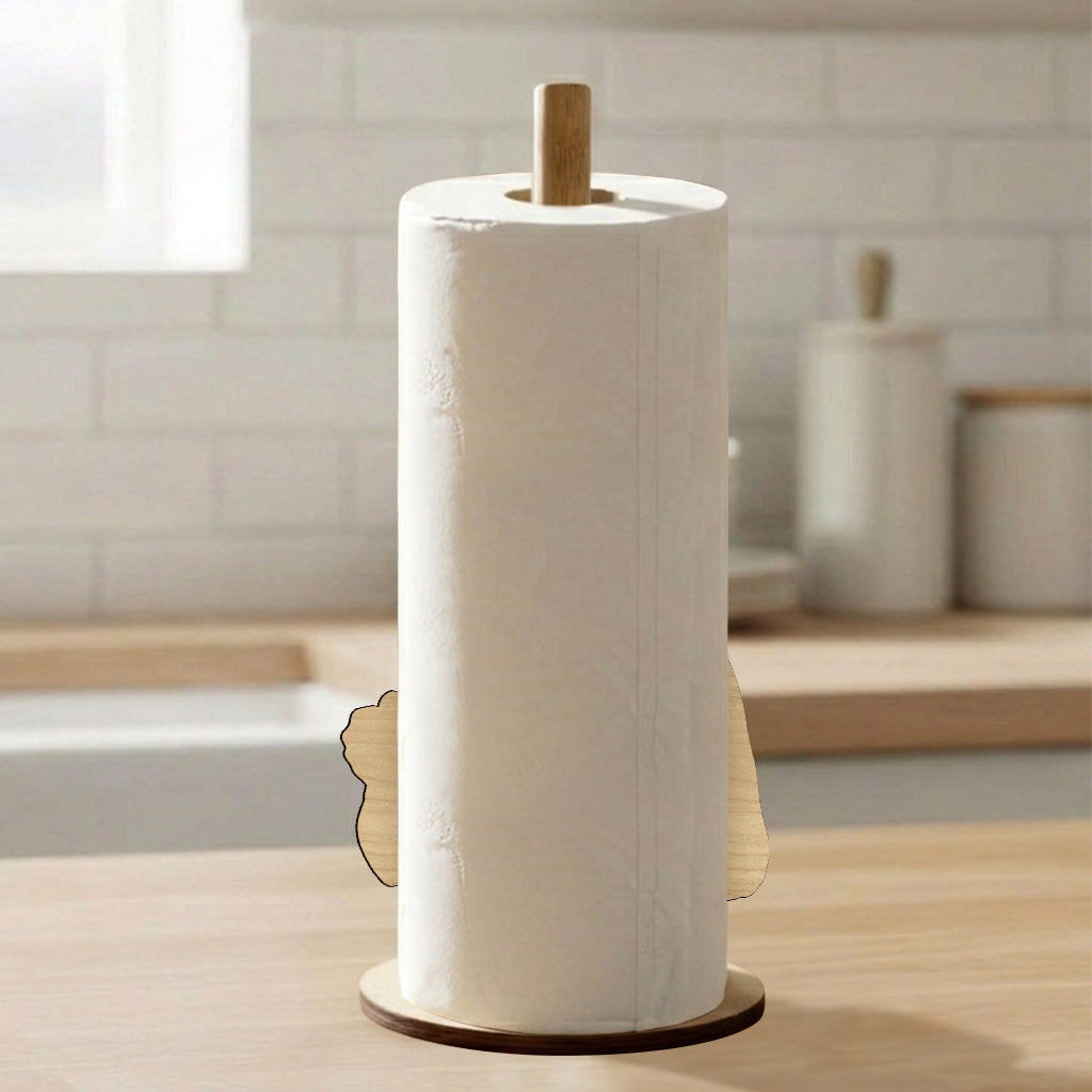 Kaffee wird sich nicht selbst brühen - Personalisierter Küchenpapierhalter