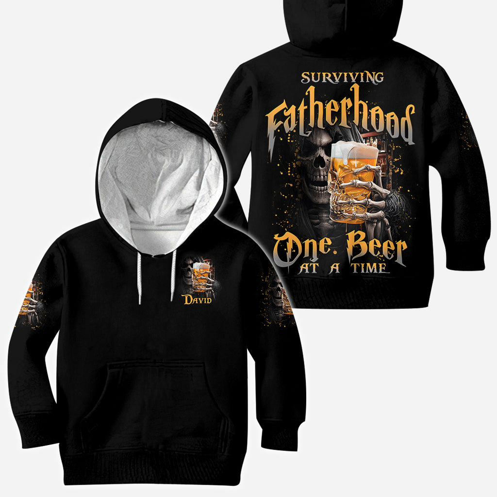 Surviving Fatherhood - Personalized Father All Over Shirt