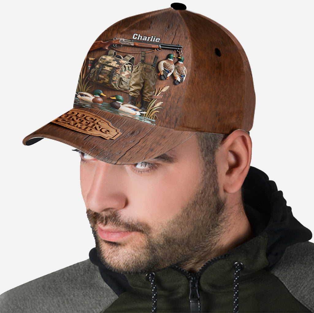 Entenjagdsaison - Personalisierte klassische Jagdkappe