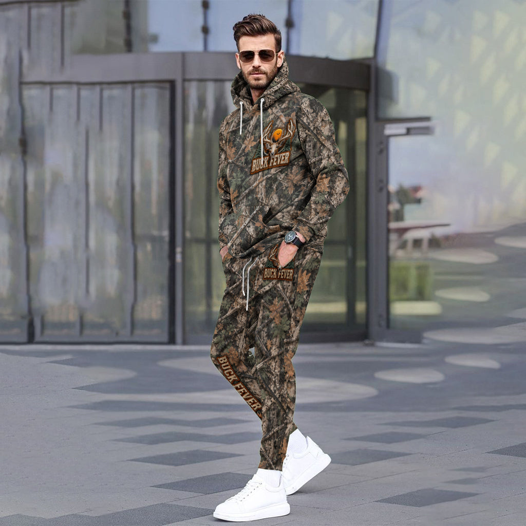 Buck Fever - Sweat à capuche et pantalon de chasse personnalisés