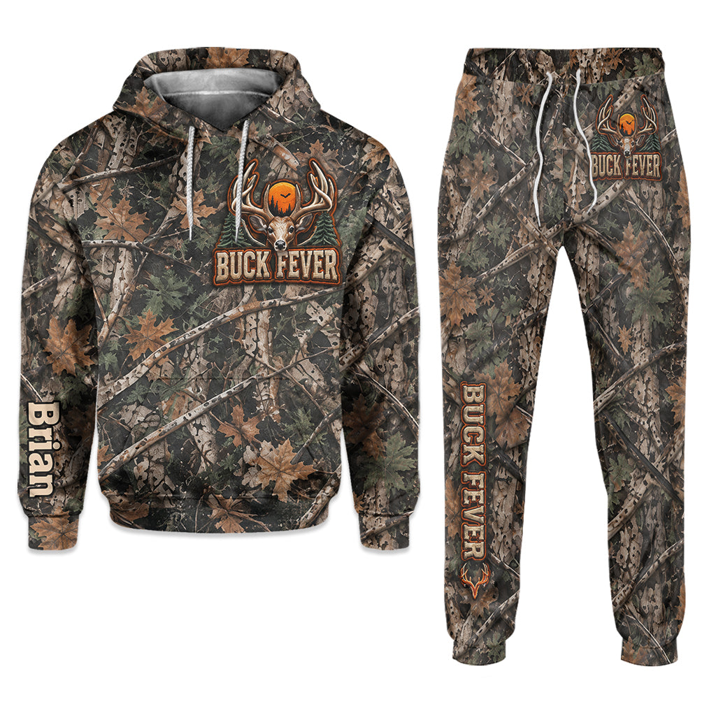 Buck Fever - Sweat à capuche et pantalon de chasse personnalisés