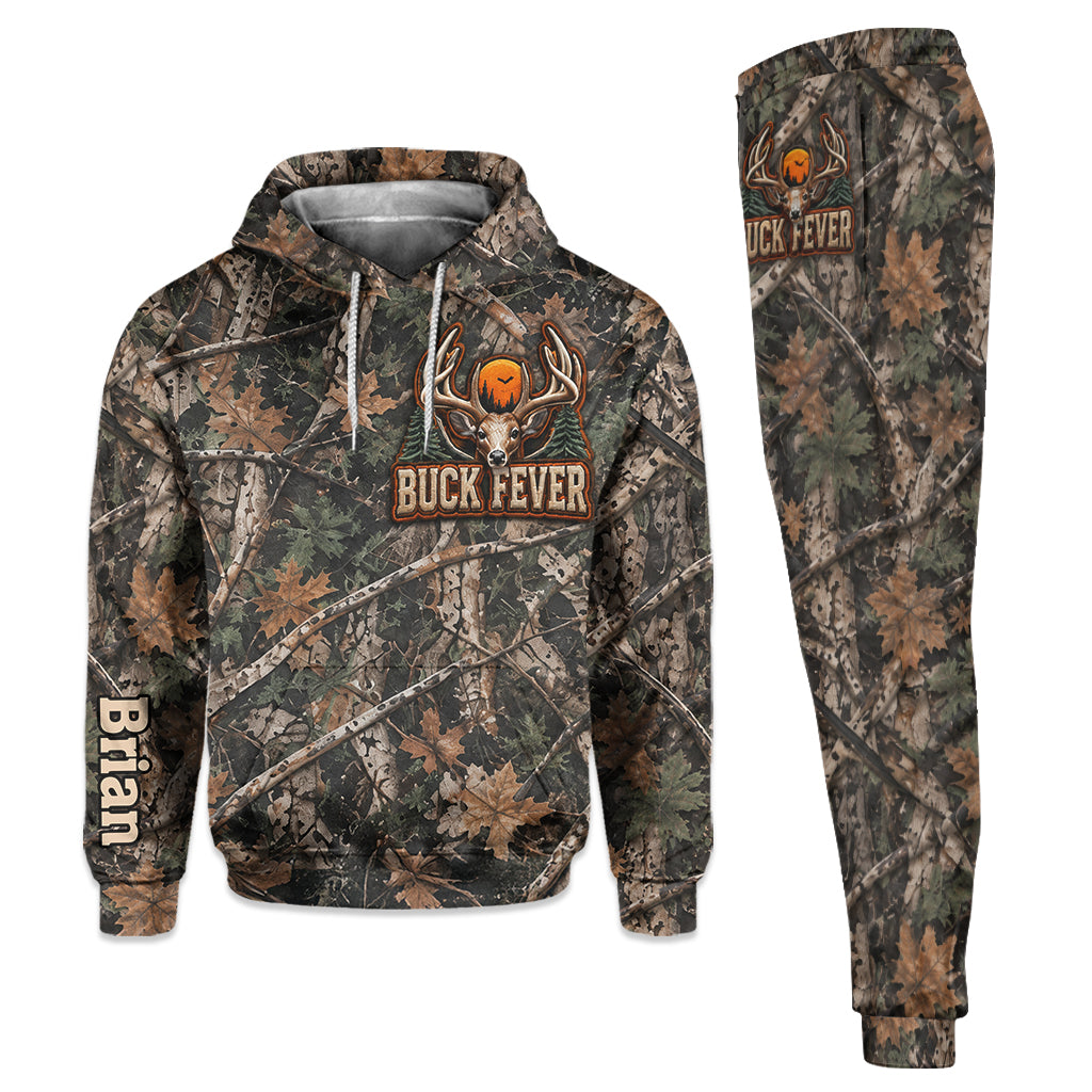 Buck Fever - Sweat à capuche et pantalon de chasse personnalisés