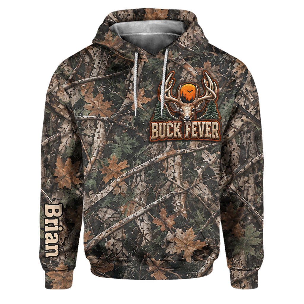 Buck Fever - Sweat à capuche et pantalon de chasse personnalisés