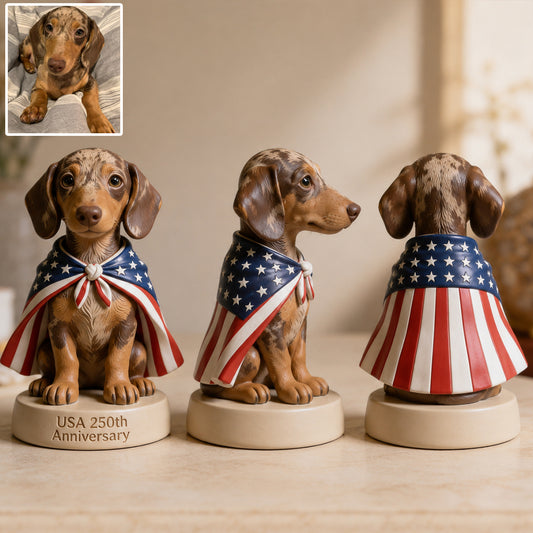 250. Jubiläum - Personalisierte Hund Premium 3D Figur