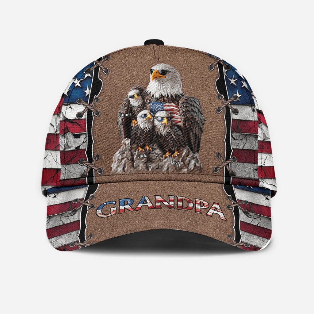 Pride Papa - Personalized Father Classic Cap