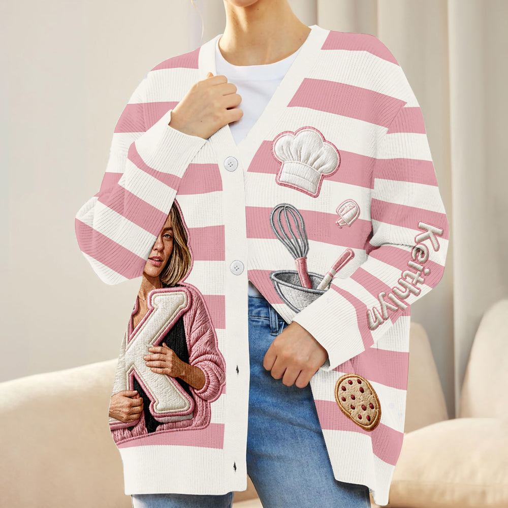 Custom Any Photo, Any Theme - Personalized Self Love Cardigan Sweater