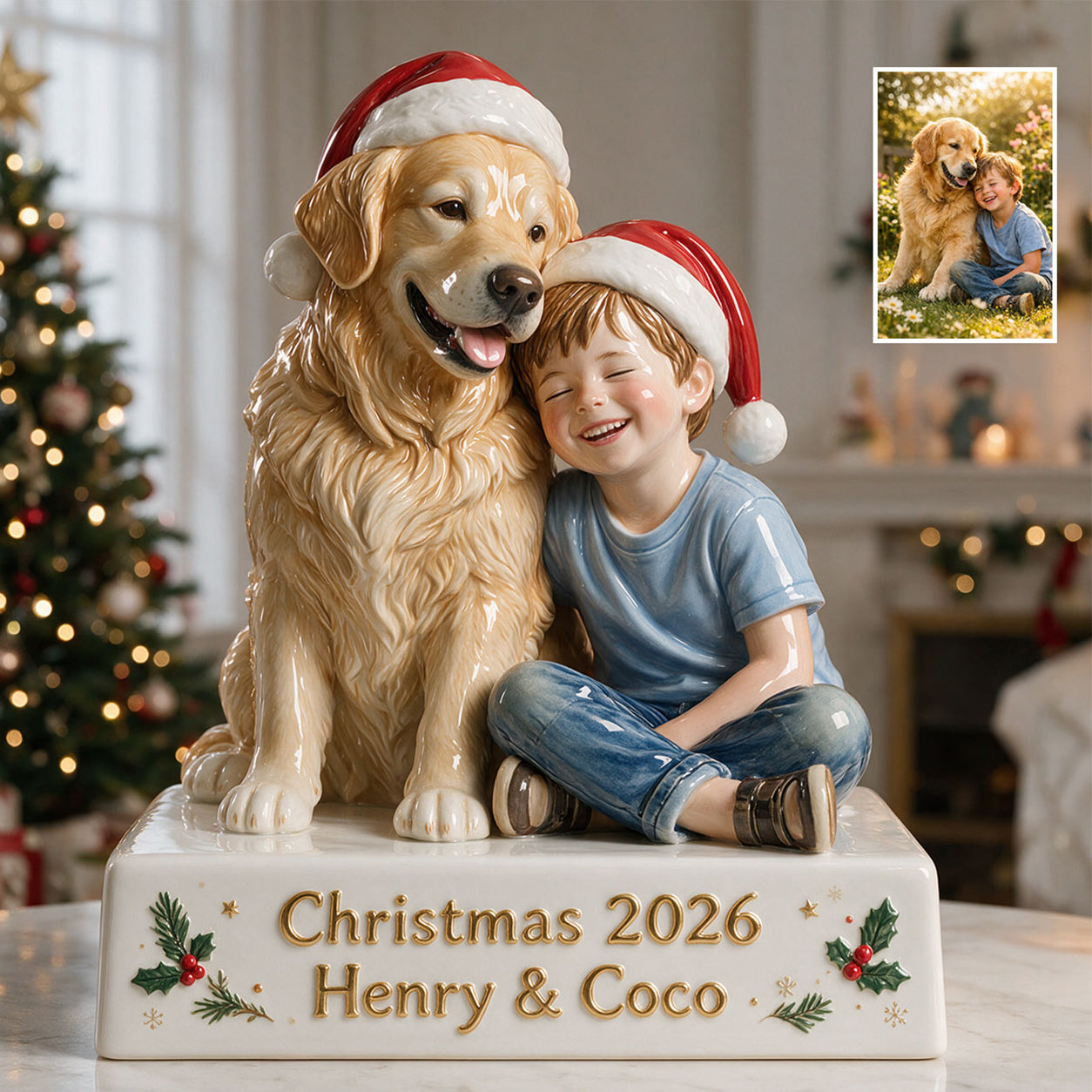 Custom From Any Photo - Personalized Kid 3D Plaque