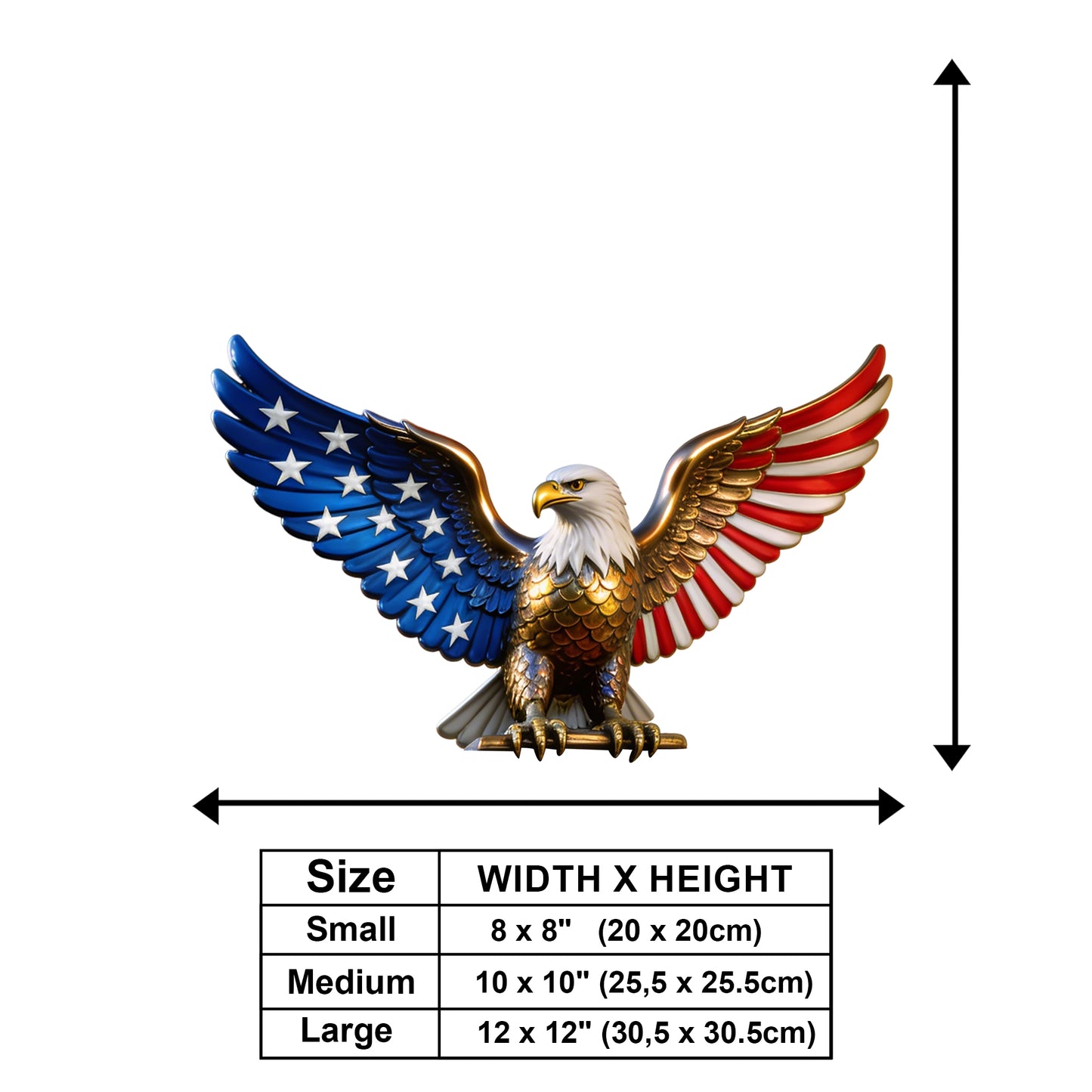 250 Jahre Amerika - Personalisierte Patriot Holz-Wandschild