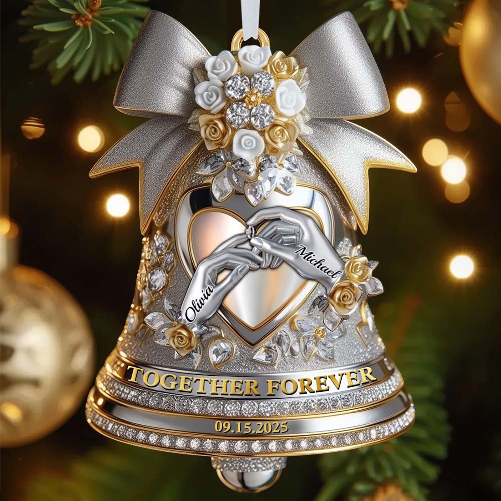 Together Forever - Personalized Couple Ornament