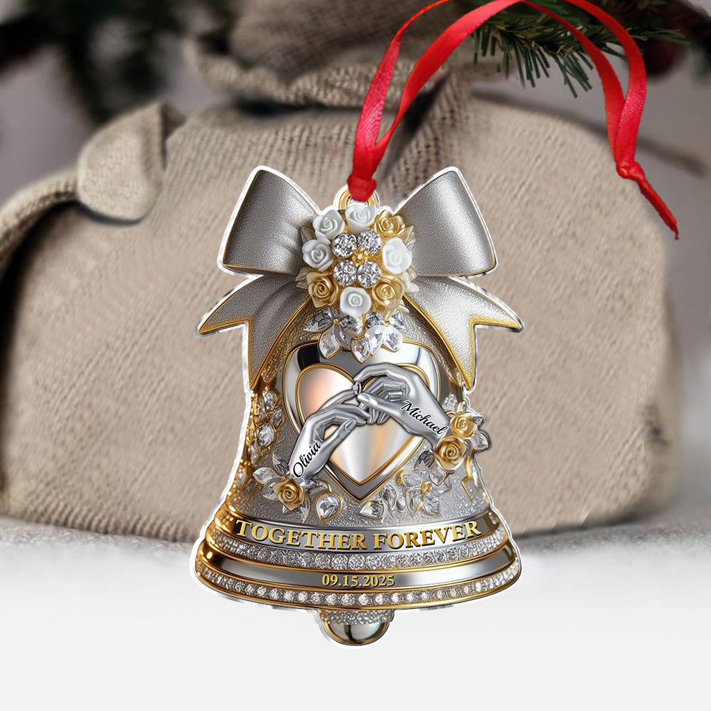 Together Forever - Personalized Couple Ornament