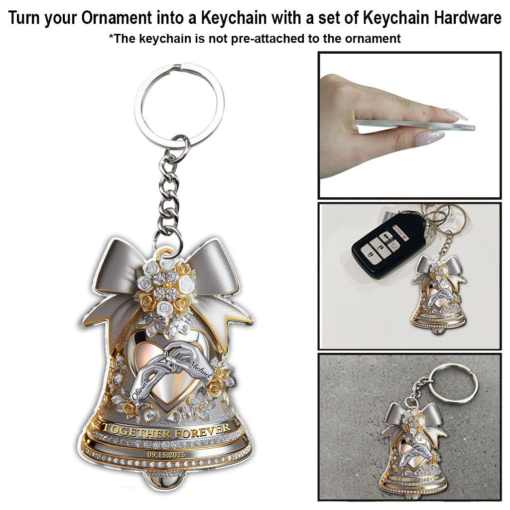 Together Forever - Personalized Couple Ornament