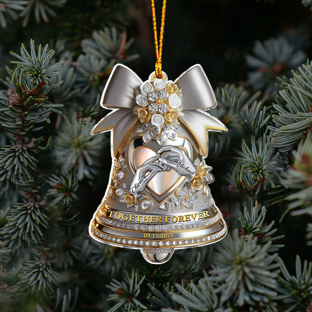 Together Forever - Personalized Couple Ornament