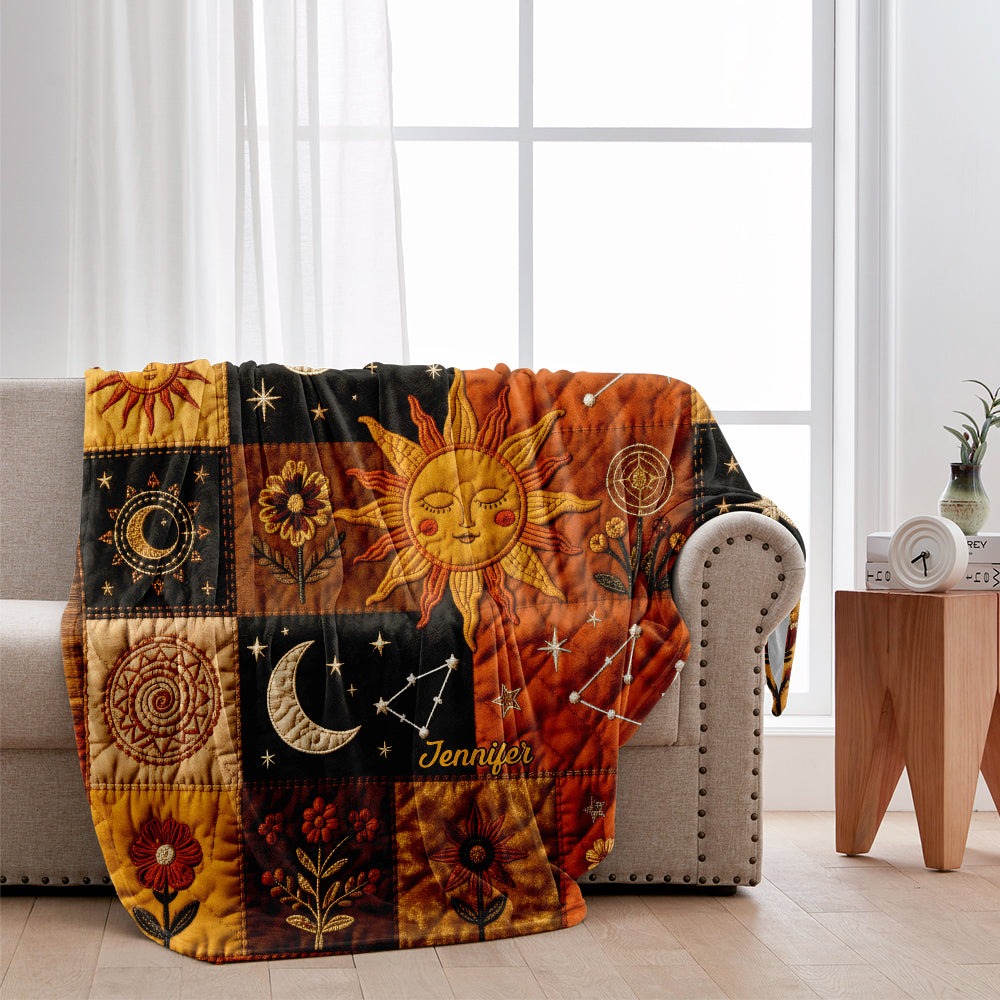 Reste trippant petit hippie - Couverture hippie personnalisée