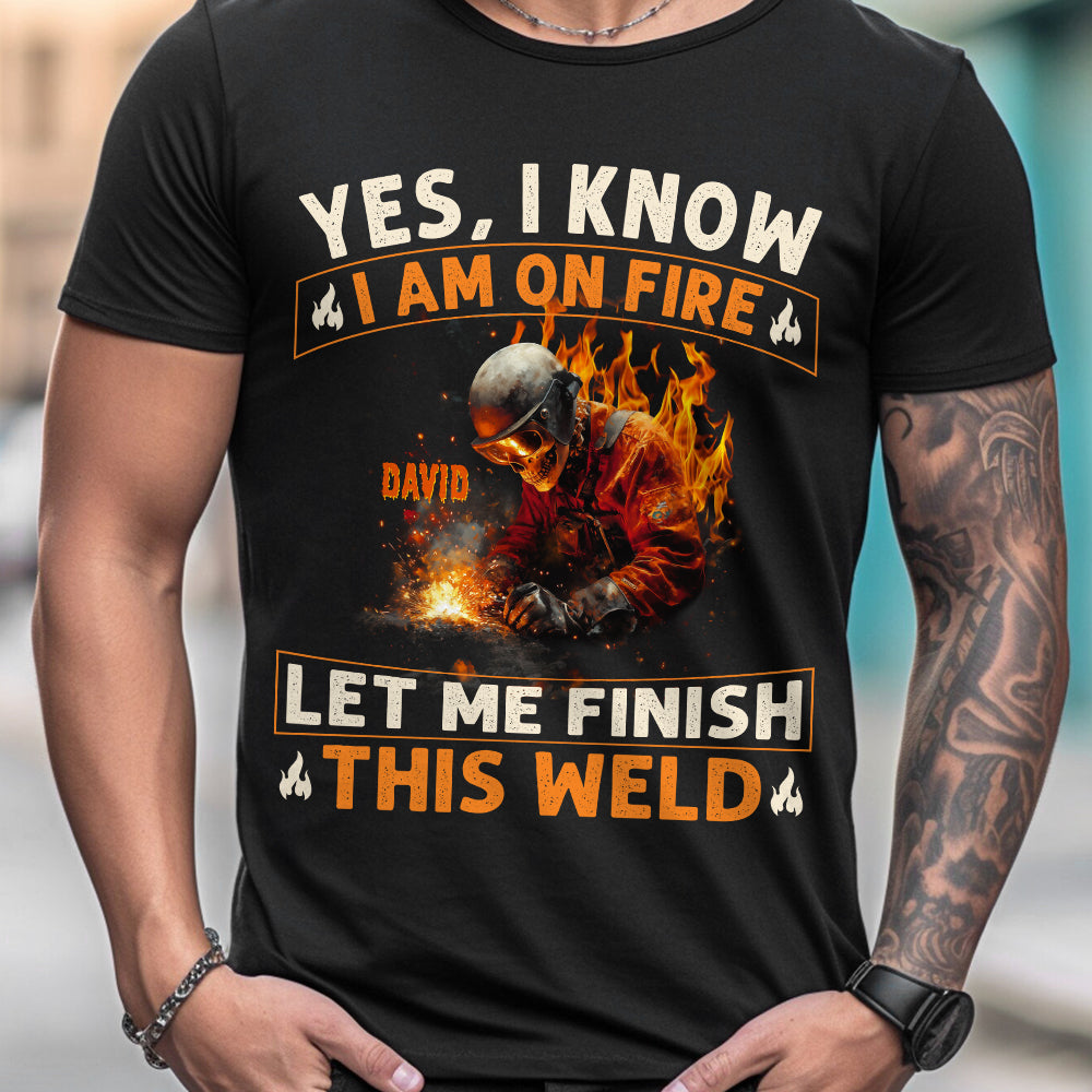 Cadeau pour soudeur - T-shirt et sweat à capuche personnalisés pour soudeur