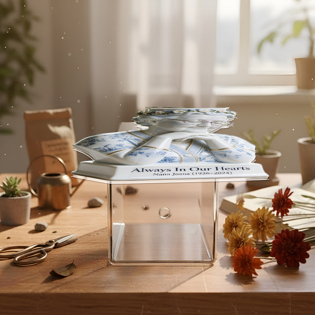Personalisierter Gedenk-Acryltopf