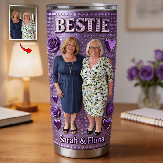 Personalisierter Bestie Tumbler - Foto nach Wahl