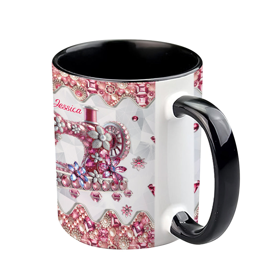 Mug personnalisé « J’adore coudre »